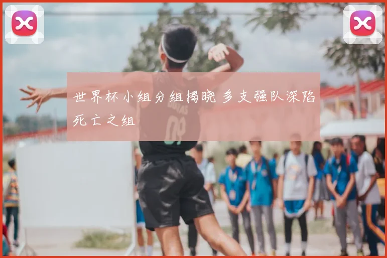 世界杯小组分组揭晓 多支强队深陷死亡之组